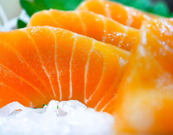 Close-up of orange fruit