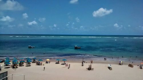 People on beach