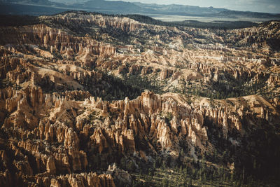 Aerial view of landscape