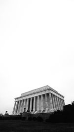 Low angle view of historical building