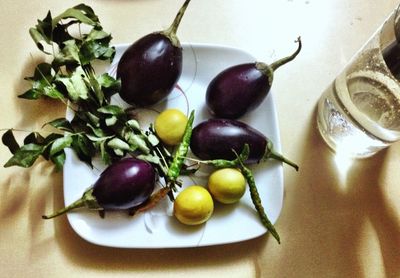 Close-up of food in plate