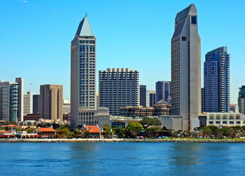 Buildings in city san diego.