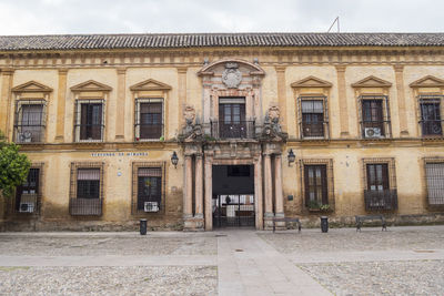 Exterior of building