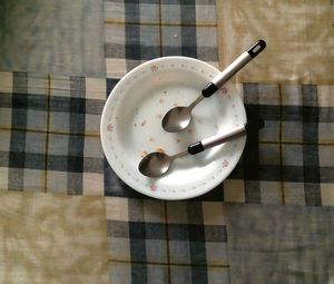 Close-up of food in bowl on table