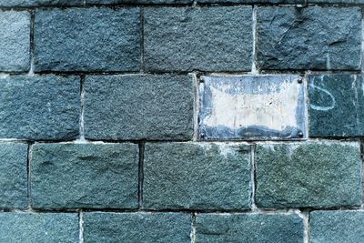 Full frame shot of stone wall