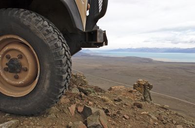 Exploring the highlands around lake argentino