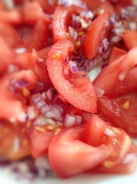 Close-up of red fruit