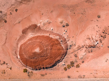 Northern arizona highway through red rocks and landscape.