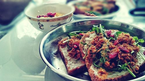 Close-up of food in bowl