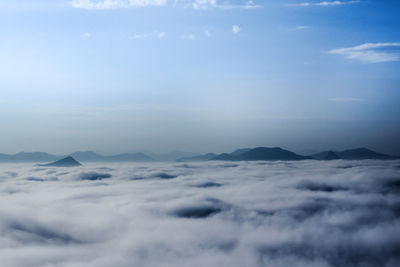 Scenic view of cloudscape against sky