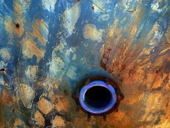 Full frame shot of rusty metal