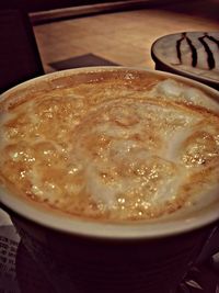 Close-up of coffee cup