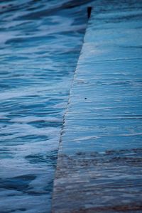 Close-up of rippled water