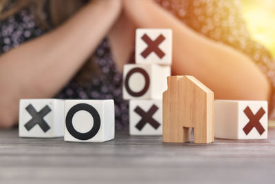 Close-up of stuffed toy on table