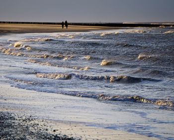 Scenic view of beach