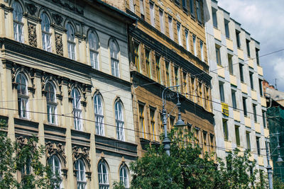 Low angle view of building against sky