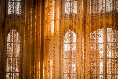 Full frame shot of curtain