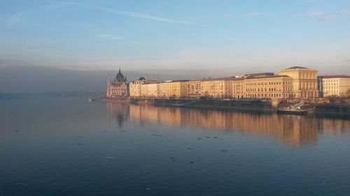 Buildings at waterfront