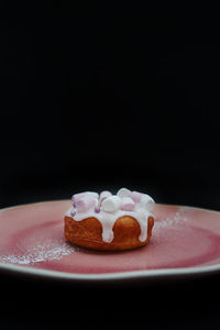 Close-up of cake on plate