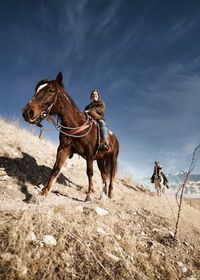 Woman on horse