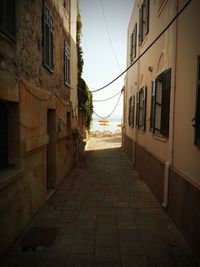 Street amidst buildings in city