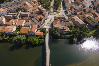 Aerial view of