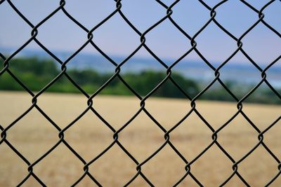 Full frame shot of chainlink fence