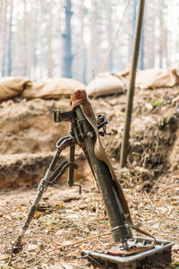 Close-up of bicycle