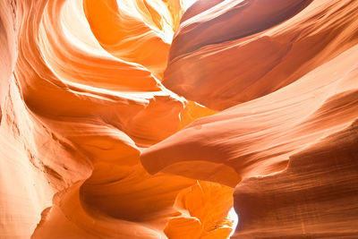 Aerial view of rock formations