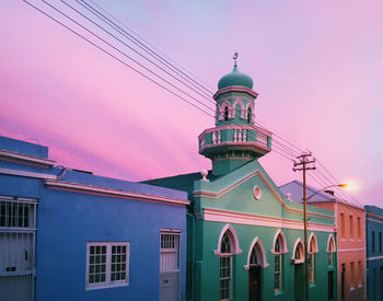 Low angle view of building against sky