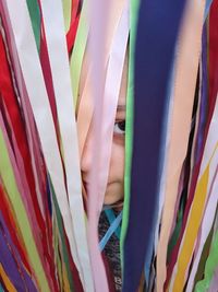 Full frame shot of multi colored pencils