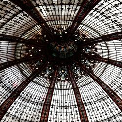 Low angle view of ceiling