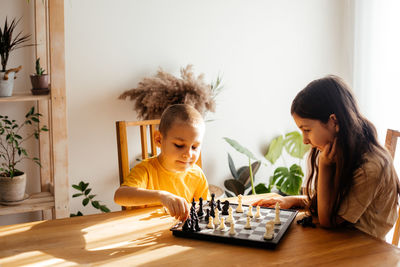 People playing with baby at home