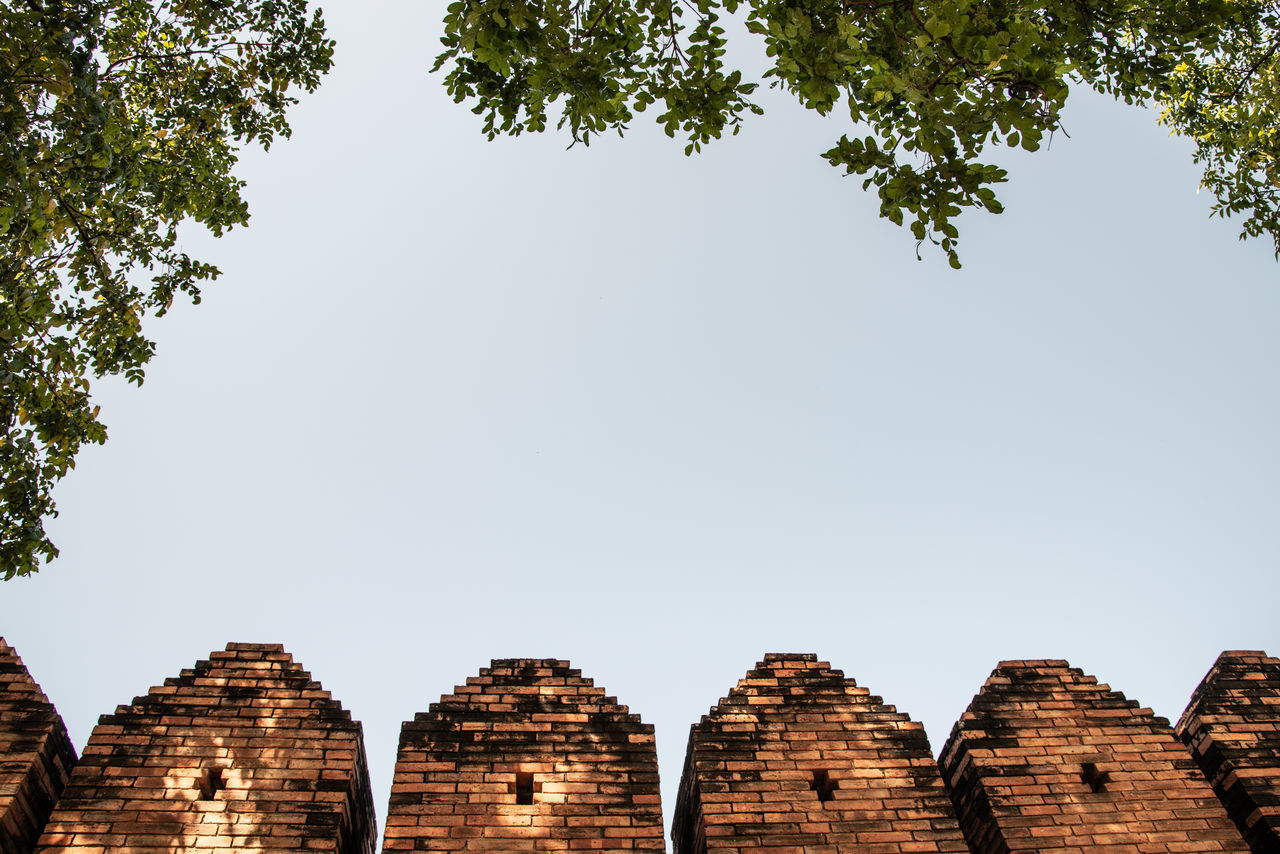 LOW ANGLE VIEW OF A BUILDING