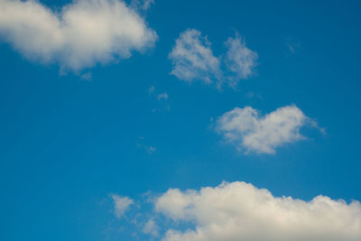 Low angle view of clouds in sky