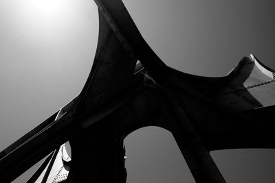 Low angle view of historical building