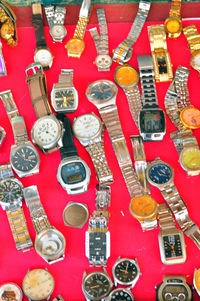 large group of objects