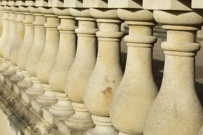 Low angle view of historical building