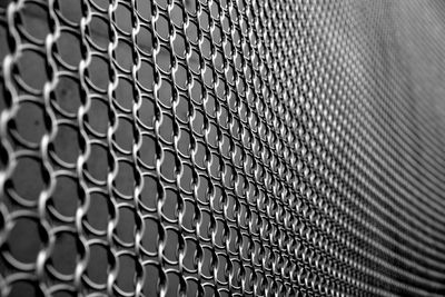 Full frame shot of chainlink fence