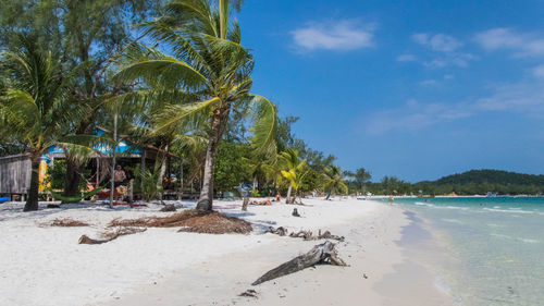 4 k beach at koh rong island, cambodia