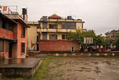 Buildings against sky