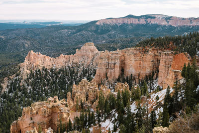 Panoramic view of landscape against sky