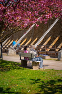 Group of people in park