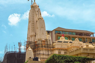 Low angle view of a temple