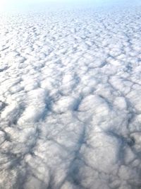 High angle view of clouds in sky