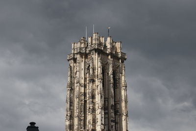 Low angle view of historical building against sky