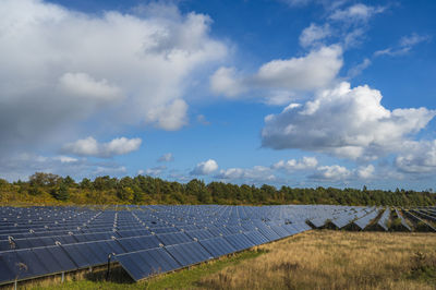 Vojens district heating and solar collectors, denmark