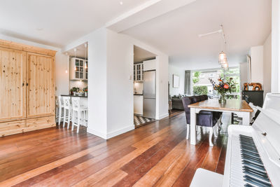 Interior of luxury apartment