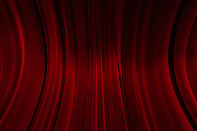 Full frame shot of red curtain