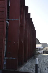 Buildings against sky in city